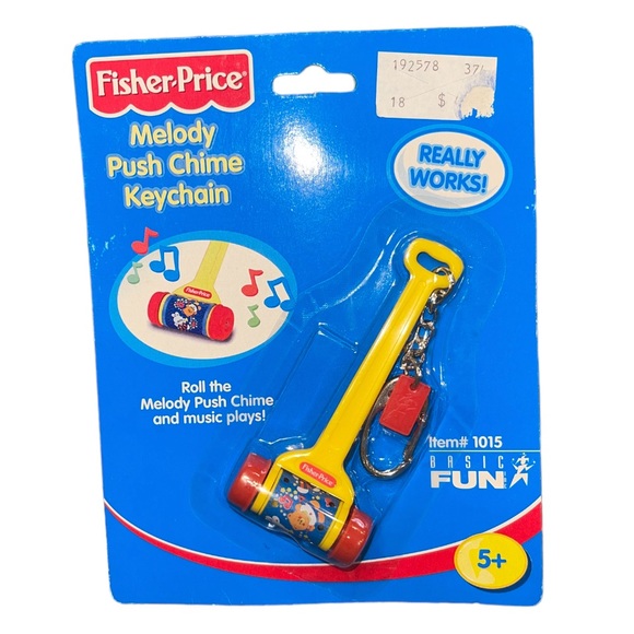 FisherPrice Toys Fisher Price Melody Push Chime Keychain Poshmark